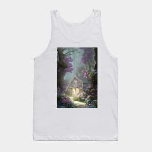 Whimsical Witch Cottage Tank Top